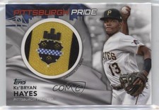 2022 Topps Series 1 City Flag Commemorative Relics Ke'Bryan Hayes Patch 1h2h