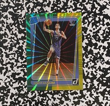 2021-22 Panini Donruss Santi Aldama Green Yellow Sun Burst Rookie Parallel SP