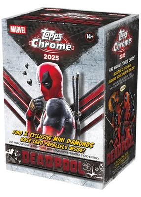 2025 Topps Chrome Deadpool Base Set #1-100 Pick Your Card- Complete Your Set