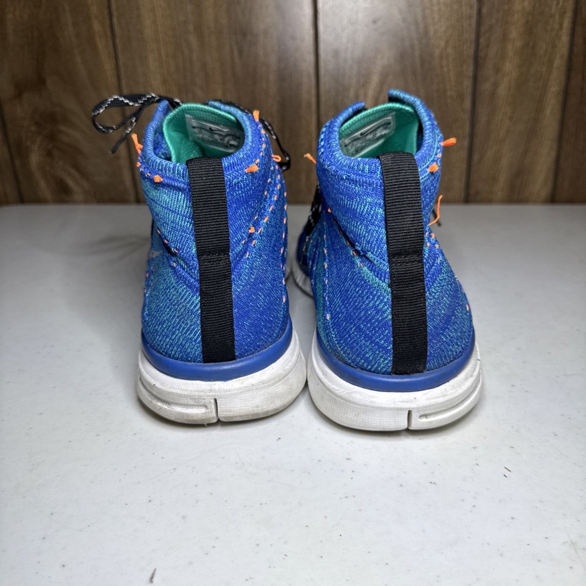 Size 12 - Nike Free Flyknit Chukka Game Royal for sale 