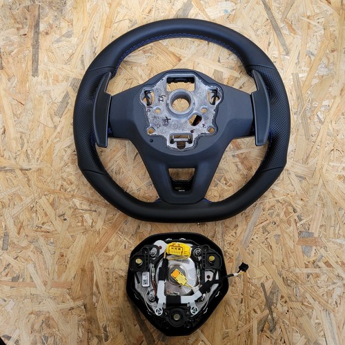 Original VW R-Line Touch Steering Wheel Multifunktionslenkrad 3G8419089C Paddles - Picture 3 of 4