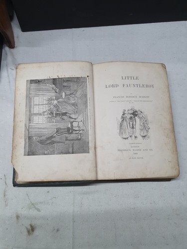 Book, Little Lord Fauntleroy, 1888, Mrs F H Burnett (B56) - Picture 4 of 7