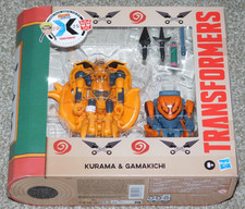 TRANSFORMERS NARUTO SHIPPUDEN COLLABORATION KURAMA & GAMAKICHI (New In Box)