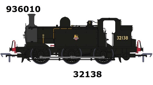 Rapido 936510 E1 Class 32138 in BR Black Livery - Early Emblem - Sound Fitte... | Condition: New