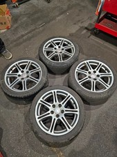Honda Civic Type R EP3 Genuine 17" Alloy Wheels & Centre Caps 01-05