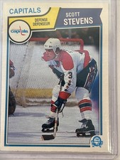 1983-84 O-Pee-Chee - Scott Stevens #376 (RC)