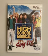 Disney High School Musical: Sing It Nintendo Wii Karaoke Manual Bonus