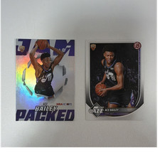 Topps NBA Hoops Bowman 2023-24 Ace Bailey Rookie Card Lot 2 JP-13 5 Utah Jazz