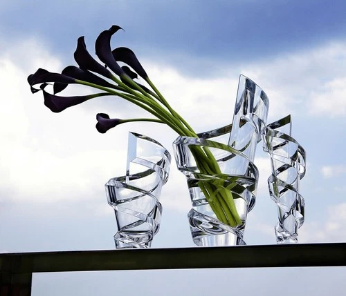 Baccarat Spirale Medium Vase - Thumbnail 3