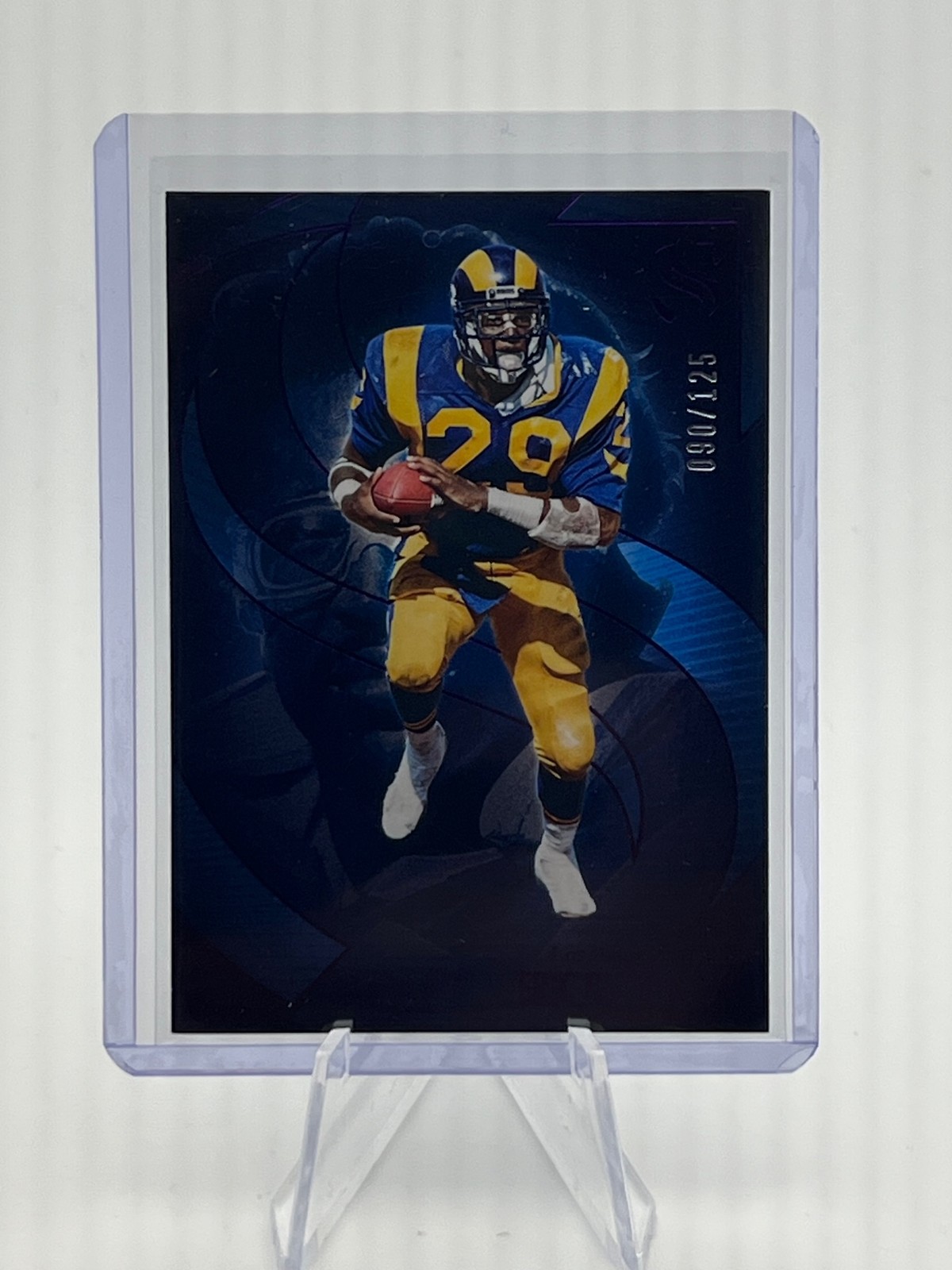 2025 Panini Silhouette #75 Eric Dickerson Purple #/125