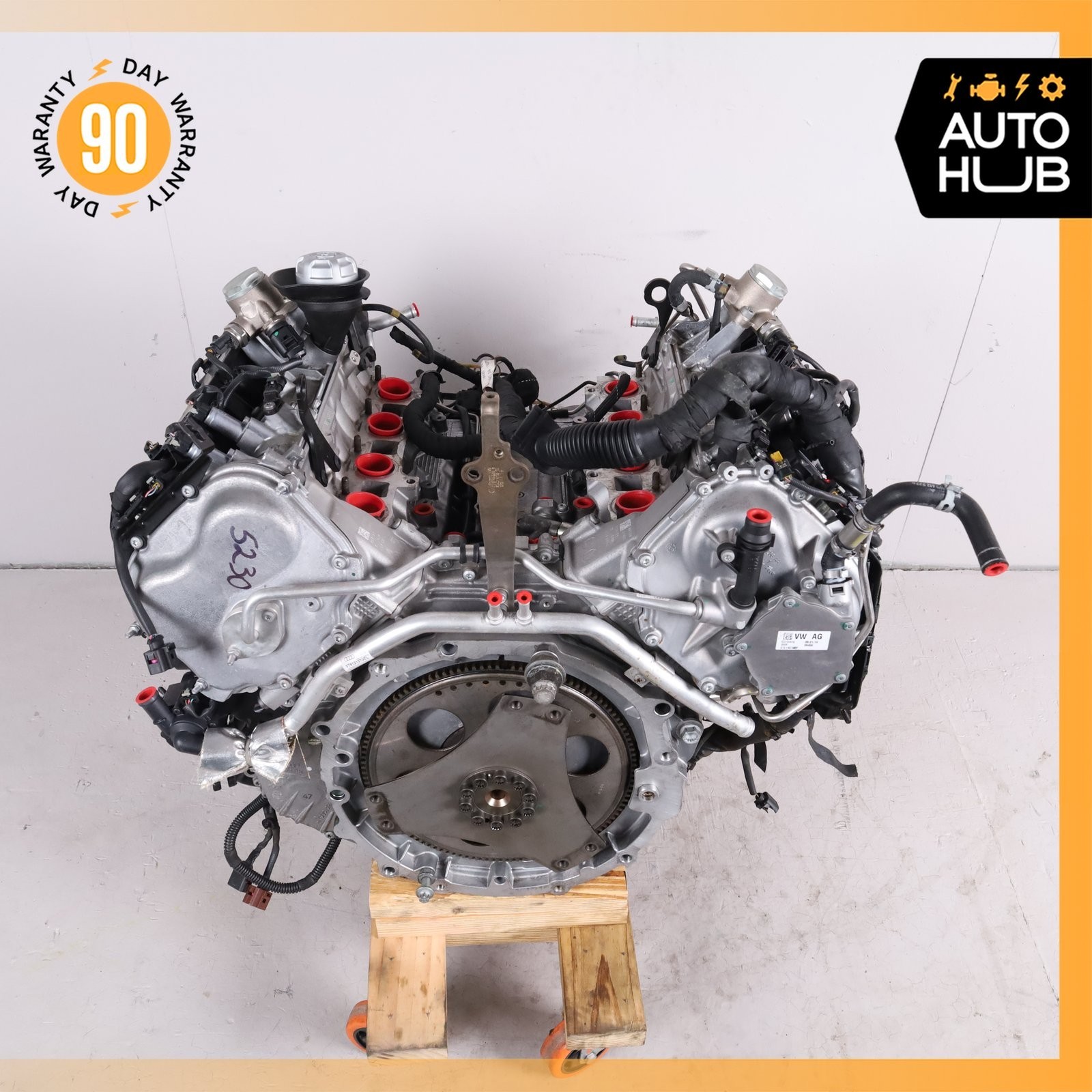 13-18 Bentley Continental GTC GT / S8 4.0L V8 Engine Motor Assembly OEM 49k