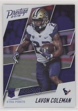 2018 Panini Prestige Rookie Xtra Points Blue Lavon Coleman #216 b6s