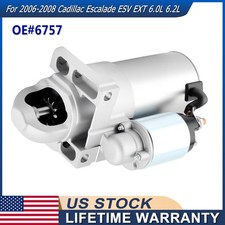 Starter OEM 6757 For 2006-2008 Cadillac Escalade ESV EXT GMC Yukon XL 6.0L 6.2L