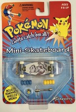 Pokemon Mewtwo Mini Skateboard Tech Deck (199...