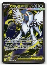 m absol ex pokemon card value - Mega - 086/132 - ME01: Mega Evolution (MEG) - Double Rare XY Promos Mega Absol Ex 2025 Pokemon