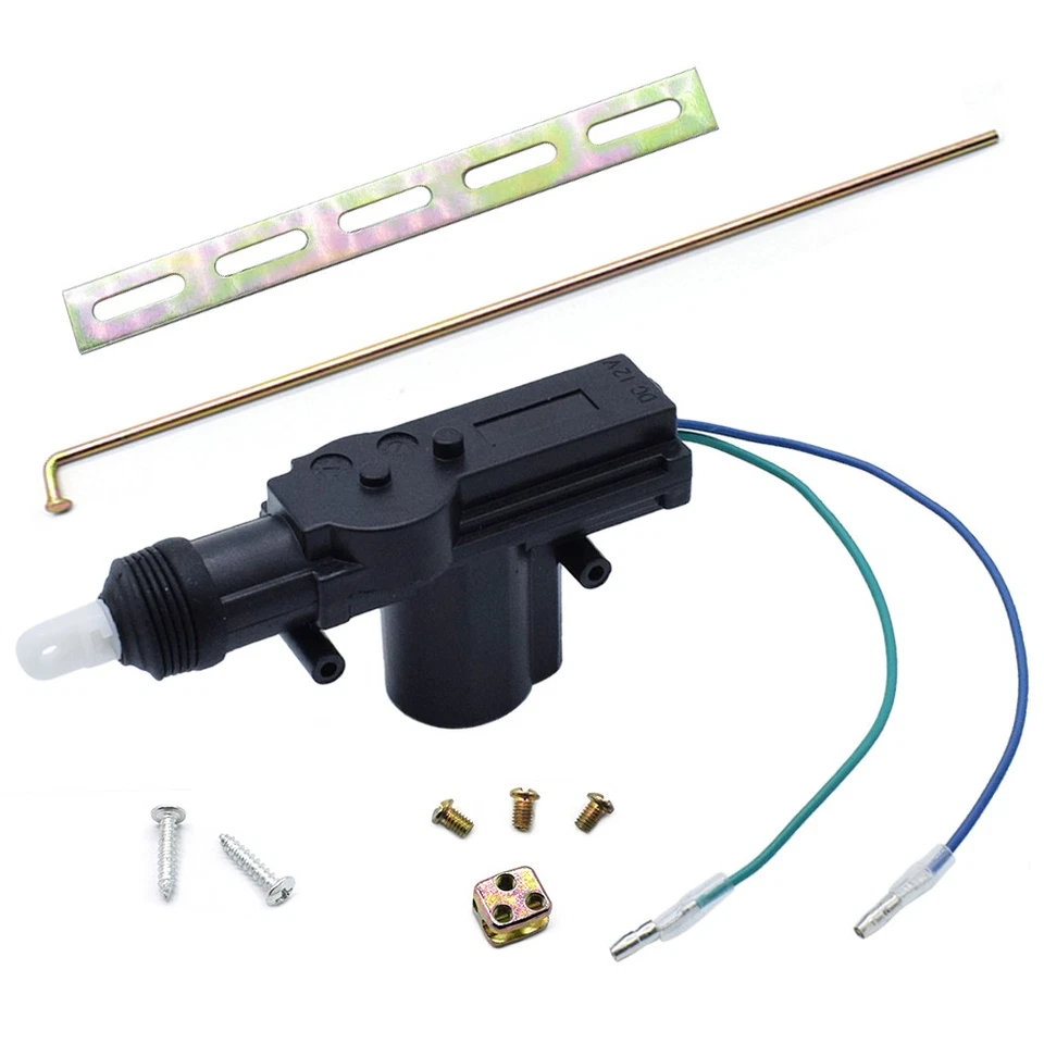 Car Auto Heavy Duty Power Door Lock Actuator Motor 2 Wire 12V Universal Control； Foto 2 de 4
