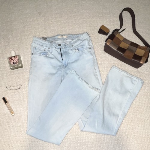 Levi's Women's High Rise Bootcut Light Wash Denim Jeans Size 28 5-Pocket
