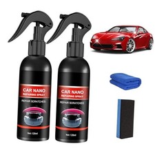 2Pcs Nurafix Nano Car Spray,Nurafix Scratch Remover,Nurafix Scratch Fix,Nurafi
