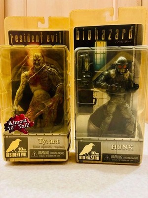 NECA Resident Evil 10th Anniversary Hank & Tyrant Figure Set 2 New