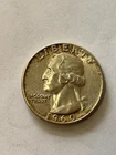 1960 SILVER WASHINGTON QUARTER CIRCULATED
