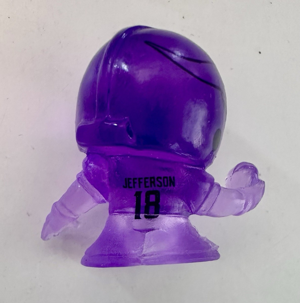 2024 NFL TeenyMates Series 12 Justin Jefferson Rare Purple Ice 1