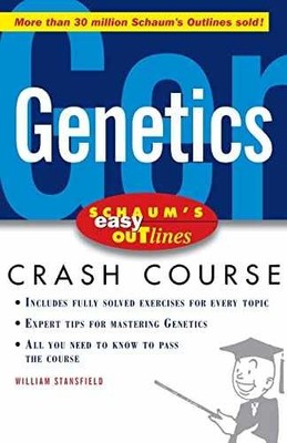 Easy Outline of Genetics - Paperback, by Stansfield William - Very Good