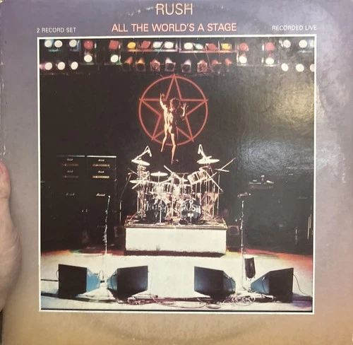 Rush ‎– All The World's A Stage 1976 Mercury First Press Masterdisc Mint Vinyl