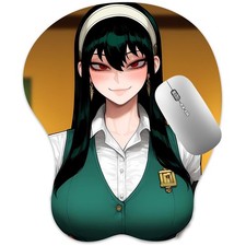 3D Mousepad Oppai Mouse pad Wrist Rest Pain Relief Anime Manga pad Yor Briar