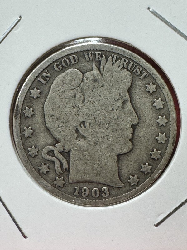 1903 Barber Half Dollar Silver