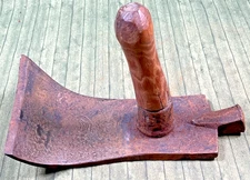 Antique Vintage French "AU LOUP" Grub Garden Hoe