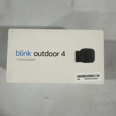 Blink Outdoor 4 (4th Gen) Wire-free Smart Security Camera - Black (B0B1N5HW22)