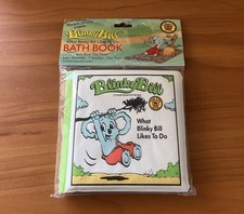 Vintage Blinky Bill bath Book Yoram Gross 1990 Tiny Tots Book