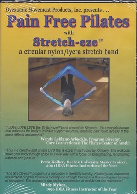 Pain Free Pilates with Stretch-eze - DVD Only [DVD]