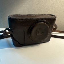 VTG Leica leather case with strap for screw mount lll lllc, lllf ect. Cameras.