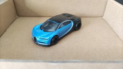 Hot Wheels Bugatti Chiron Spielzeugauto blau/schwarz PKW FYB49