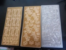 3X CRAFT STICKERS FOR SCRAPBOOKING NEW MIX  (ST1033)