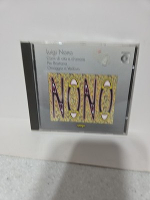 Canti Di Vita E D'amore by Nono (CD, 1993) Import Germany 