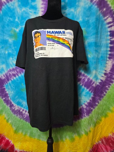 Superbad McLovin Hawaii Driver License T Shirt Black XL