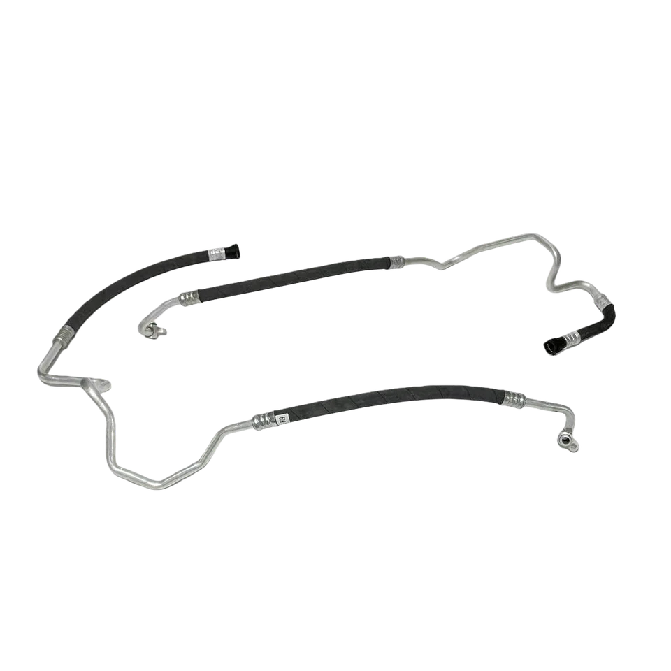 17227636879 New 2x Engine Oil Cooler Hose Pipe Inlet & Outlet For BMW 535i 640i Foto 2 de 4