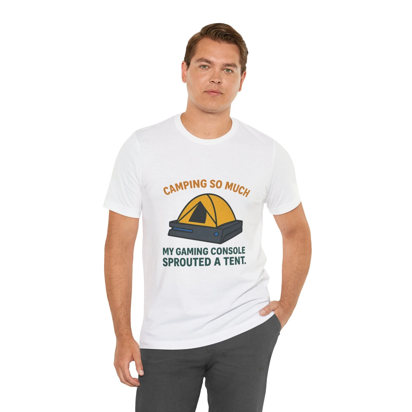 Funny Gaming Meme Shirt | Camping So Much | Funny Gamer Tee by Roast Wear®
