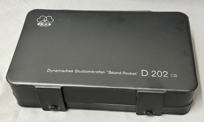 Vintage Mikrofon AKG D202CS Sound Rocket mit Dokumentation in OVP