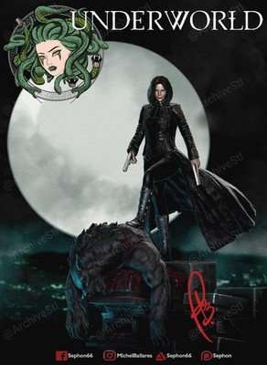 Selene Resin Sculpture Statue Model Kit    size choices! Unpainted/Unass