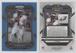2022 Panini Prizm Light Blue Prizm Jalen Hurts #234