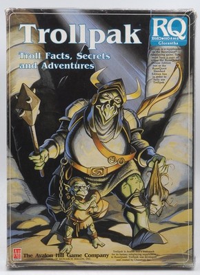 Trollpak: Troll Facts, Secrets and Adventures (Runequest)   Avalon Hill