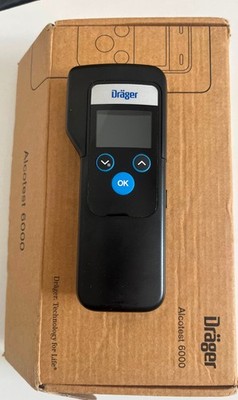 Alkoholtester Dräger Alcotest 6000 mit elektrochemischem Sensor Alkoholmessgerät