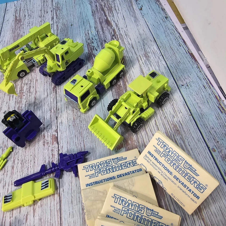 Transformers g1 original vintage Constructicon  Devastator  - Image 4 of 4