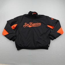 San Francisco Giants Jacket Mens XL Black Maj...