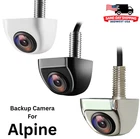 Rear View BackUp Camera For ALPINE INEW987HD INE-W987HD Black / Silver / White