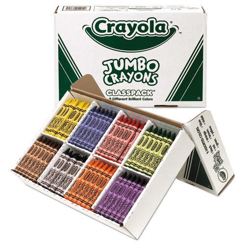 Crayola 528389 25 je 8 Farben Jumbo Classpack Buntstifte (200/Set) Neu - Bild 4 von 6