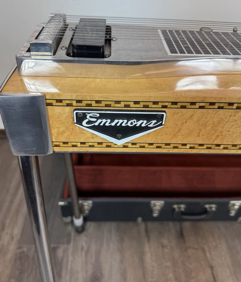 Pedal Steel Guitar Emmons S-10 3x4 With Case - Image 4 of 4